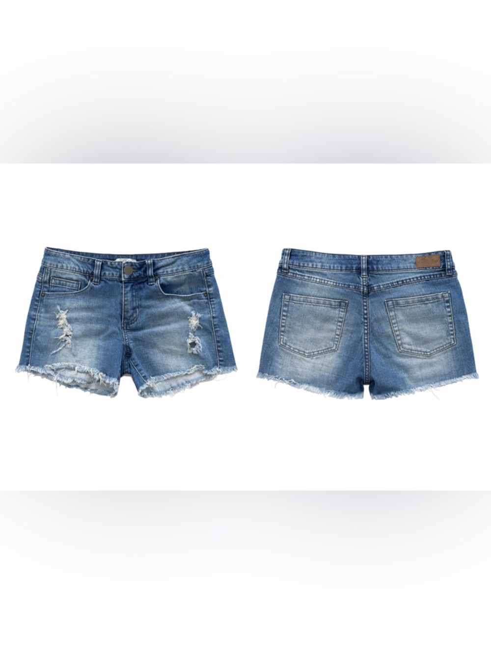 O’Neill Distressed Denim Shorts Size 28 | Frayed Hem Festival Summer